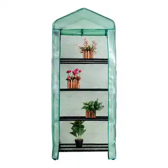 Netto Marken-Discount NYVI Foliengewächshaus NYVIGreen 158x69x49 cm - Gewächshaus klein für Jungpflanzen, Tomaten Angebot