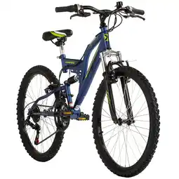 Netto Marken-Discount WYLD WYLD Kinder-Mountainbike Fully 24'' Zodiac 18 Gänge RH 38 cm Angebot