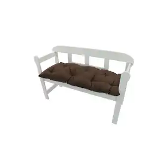 Netto Marken-Discount NYVI Auflage für Gartenbank Ibiza - Bequeme Gartenbankauflage Farbe:BraunGröße:120 cm Angebot