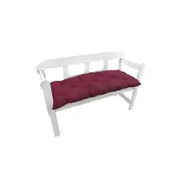 Netto Marken-Discount NYVI Auflage für Gartenbank Ibiza - Bequeme Gartenbankauflage Größe:120 cmFarbe:Berry Angebot
