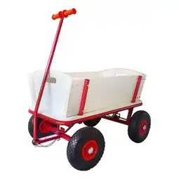 Netto Marken-Discount Outdoor active Bollerwagen mit Bremse + PU-Reifen Angebot