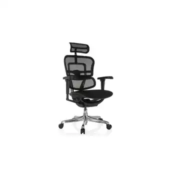 Netto Marken-Discount hjh OFFICE Luxus Chefsessel ERGOHUMAN ULTRA F GEN2 Netzstoff mit Armlehnen (höhenverstellbar) Angebot