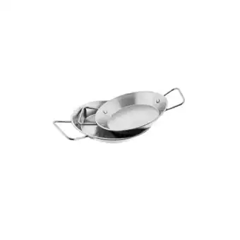 Netto Marken-Discount BratpfanneDoppelgriff Paellapfanne Metalltablett Edelstahl Angebot