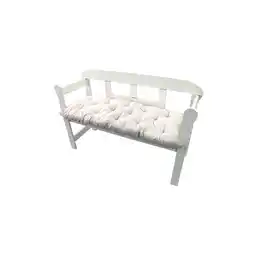 Netto Marken-Discount NYVI Auflage für Gartenbank Ibiza - Bequeme Gartenbankauflage Farbe:WeißGröße:120 cm Angebot