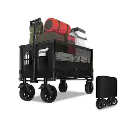 Netto Marken-Discount SachsenRAD Faltbarer Bollerwagen Geländereifen 160L 150kg Angebot