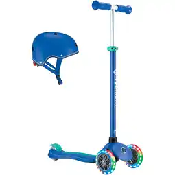 Netto Marken-Discount GLOBBER Scooter Primo Plus Lights inkl. Helm Angebot