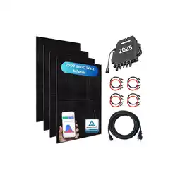 Netto Marken-Discount MyBasic XXL Balkonkraftwerk 2000+ Watt inkl. Wechselrichter (APsystems 2025) Angebot