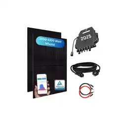 Netto Marken-Discount MyBasic XXL Balkonkraftwerk 1000+ Watt inkl. Wechselrichter (APsystems 2025) Angebot