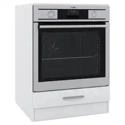 Netto Marken-Discount Kontor Hermsen Ofenschrank 60cm weiß Angebot