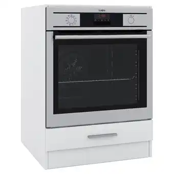 Netto Marken-Discount Kontor Hermsen Ofenschrank 60cm weiß Angebot