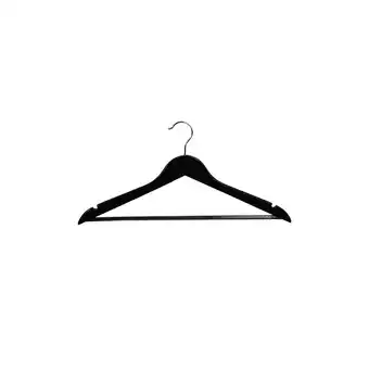 Netto Marken-Discount Formkleiderbügel,12er Pack, FSC, schwarz Angebot