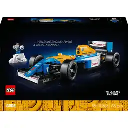 Netto Marken-Discount LEGO Konstruktionsspielzeug Icons Williams Racing FW14B mit Nigel Mansell Angebot