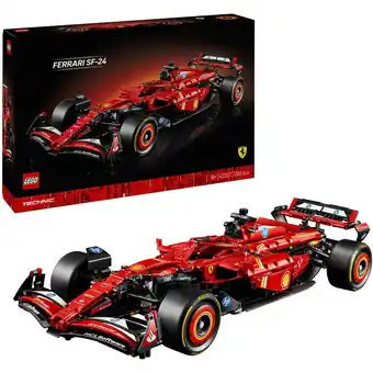 Netto Marken-Discount LEGO Konstruktionsspielzeug Technic Ferrari SF-24 F1 Rennauto Angebot