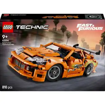 Netto Marken-Discount LEGO Konstruktionsspielzeug Technic Fast and Furious Toyota Supra MK4 Angebot