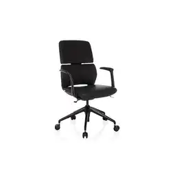 Netto Marken-Discount hjh OFFICE Profi Bürostuhl ATMOS DESIGNER Kunstleder mit Armlehnen Angebot
