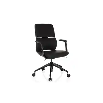 Netto Marken-Discount hjh OFFICE Profi Bürostuhl ATMOS DESIGNER Kunstleder mit Armlehnen Angebot