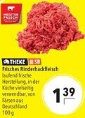 CITTI Markt Frisches Rinderhackfleisch Angebot