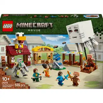 Netto Marken-Discount LEGO Konstruktionsspielzeug Minecraft Angriff des Ghast-Ballons Angebot