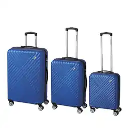 Netto Marken-Discount Trolley-Set Kingston 3-tlg. - blau Angebot