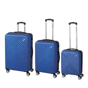 Netto Marken-Discount Trolley-Set Kingston 3-tlg. - blau Angebot