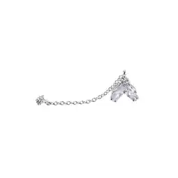 Netto Marken-Discount LEIS Ohrhänger 925 Sterling Silber rhodiniert Glänzend 4 Zirkonia weiß Angebot