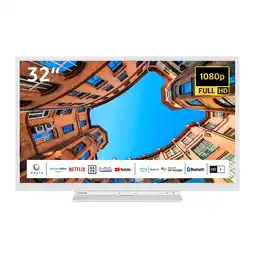 Netto Marken-Discount Toshiba 32LK3C64DAW 32 Zoll Fernseher/Smart TV (Full HD, HDR, Alexa Built-In, Triple-Tuner) Angebot