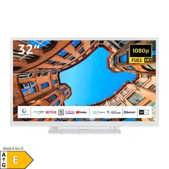 Netto Marken-Discount Toshiba 32LK3C64DAW 32 Zoll Fernseher/Smart TV (Full HD, HDR, Alexa Built-In, Triple-Tuner) Angebot