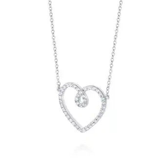 Netto Marken-Discount LEIS Kette 925 Sterling Silber rhodiniert Glänzend Zirkonia weiß Angebot