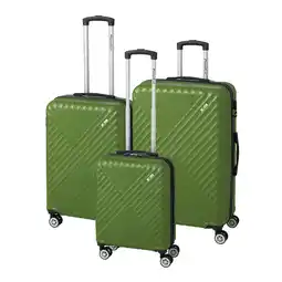 Netto Marken-Discount Trolley-Set Kingston 3-tlg. - grün Angebot