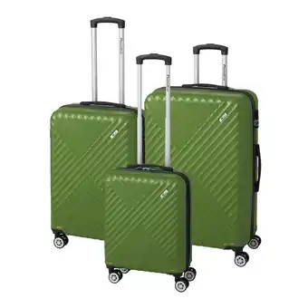 Netto Marken-Discount Trolley-Set Kingston 3-tlg. - grün Angebot