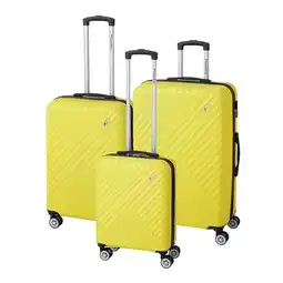 Netto Marken-Discount Trolley-Set Kingston 3-tlg. - gelb Angebot