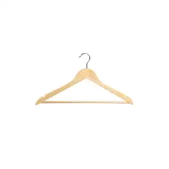 Netto Marken-Discount Formkleiderbügel, 12er Pack, FSC, natur Angebot