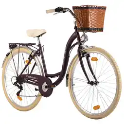 Netto Marken-Discount Dacapo DaCapo Damenrad 28'' Casino 6 Gänge RH 48 cm mit Korb Angebot