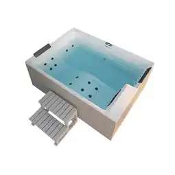 Netto Marken-Discount HOME DELUXE Outdoor Whirlpool NIMBUS DELUXE mit Treppe und Thermoabdeckung Angebot
