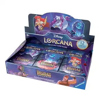 Netto Marken-Discount Ravensburger Disney Lorcana Ursulas Rückkehr Display mit 24 Booster Angebot