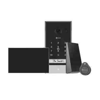 Netto Marken-Discount EZVIZ EP7 kabellose Akku-Videogegensprechanlage solarversorgt Angebot