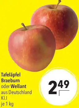 CITTI Markt Tafeläpfel Braeburn oder Wellant Angebot