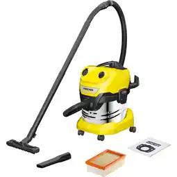 Netto Marken-Discount Kärcher Nass-/Trockensauger WD 4 SV-20 Angebot