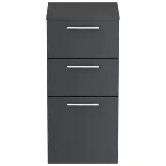 Netto Marken-Discount Midischrank 75 cm weiss hochglanz Angebot