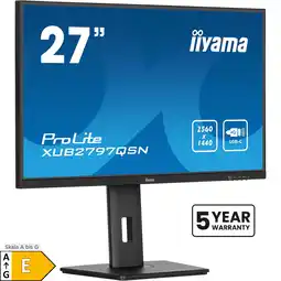 Netto Marken-Discount Iiyama LED-Monitor ProLite XUB2797QSN-B2 Angebot