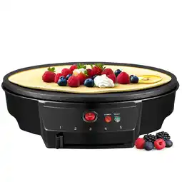 Netto Marken-Discount Steinborg Crepes Maker 30cm 1000W Cool-Touch-Gehäuse Antihaftbeschichtung Angebot