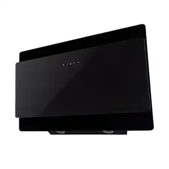 Netto Marken-Discount PKM S3-90 ABTZ 90cm schwarz Glas Edelstahl Dunstabzugshaube Kopffrei Angebot