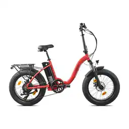 Netto Marken-Discount LLobe Terrain E-Faltbike 20 rot Angebot