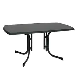 Netto Marken-Discount Klapptisch anthrazit 150x70x90cm Angebot