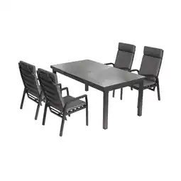 Netto Marken-Discount bellavista - Home & Garden Ausziehtisch Boston M mit 4x Sessel Kansas Angebot