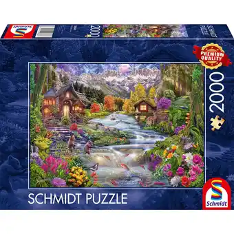 Netto Marken-Discount Schmidt Spiele Puzzle Flussidyll in den Bergen Angebot