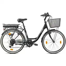 Netto Marken-Discount LLobe Shopper City E-Bike 26, schwarz Angebot
