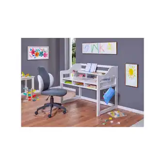 Netto Marken-Discount Inter Link Schreibtisch Kids Learning - Höhenverstellbar - Kiefer Massivholz Angebot