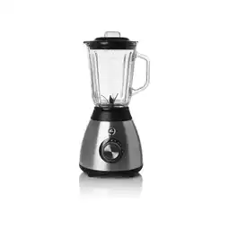 Netto Marken-Discount Starker Melchioni Mixer, 600 W, 1,5 l Glasbehälter 5 Geschwindigkeiten Angebot