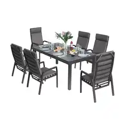 Netto Marken-Discount bellavista - Home & Garden Ausziehtisch Boston M mit 6x Sessel Kansas Angebot